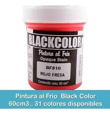 PINTURA AL FRIO BLACKCOLOR ROJO FRESA BF810
