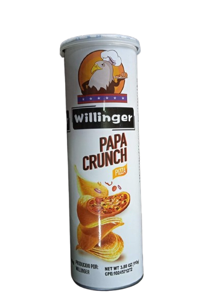 PAPA CRUNCH PIZZA MARCA WILLINGER 110G