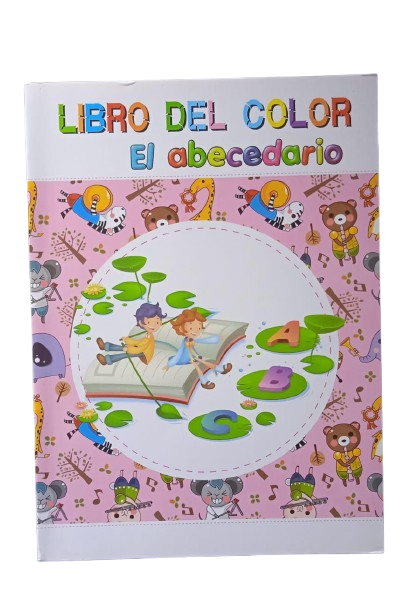 LIBRO DE COLOR TIPO ABECEDARIO