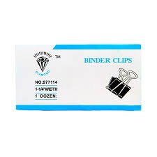 BINDER CLIP DIAMOND 0,5"