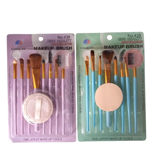 KIT DE MAQUILLAJE MARCA COQUILLES