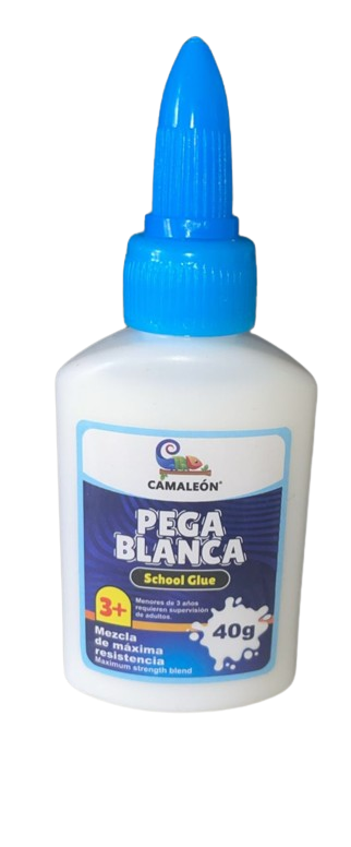 PEGA BLANCA MARCA CAMALEON 40GR