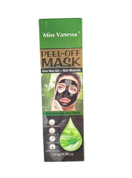 MASCARILLA FACIAL GEL DE ALOE VERA MARCA MISS VANESSA 100ML