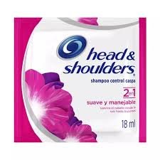 SHAMPOO CONTROL DE CASPA HEAD & SHOULDER  SUAVE Y MANEJABLE