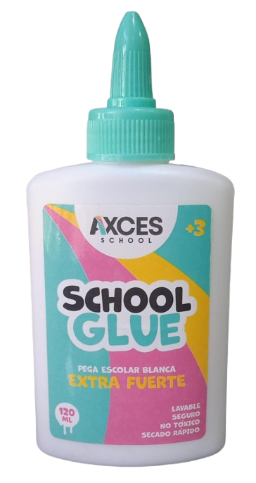 PEGA BLANCA EXTRA FUERTE 120 ML MARCA AXCES