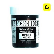 PINTURA AL FRIO NEGRA BLACK COLOR BF831