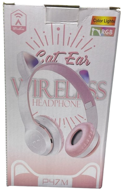 AUDIFONOS INALAMBRICOS CAT EAR TIPO P47M