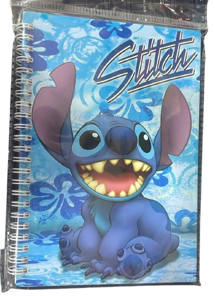 LIBRETA TIPO AGENDA STITCH A5-6107