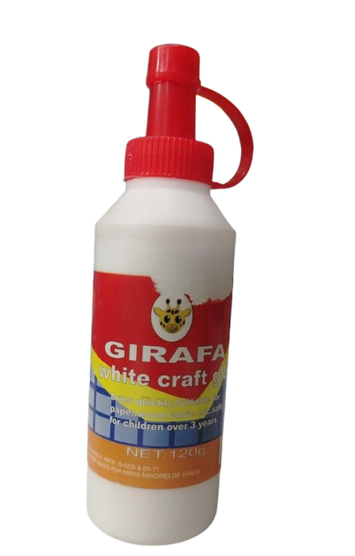 PEGA BLANCA GIRAFA 120G