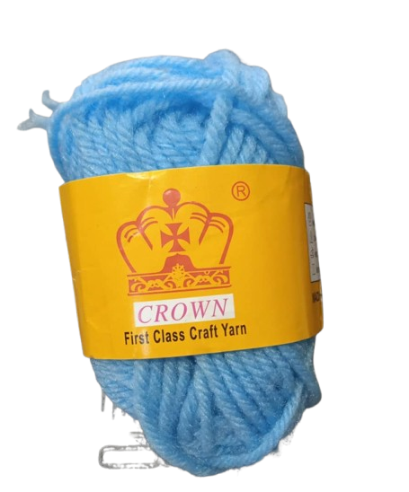 ESTAMBRE MARCA CROWN COLOR AZUL CLARO