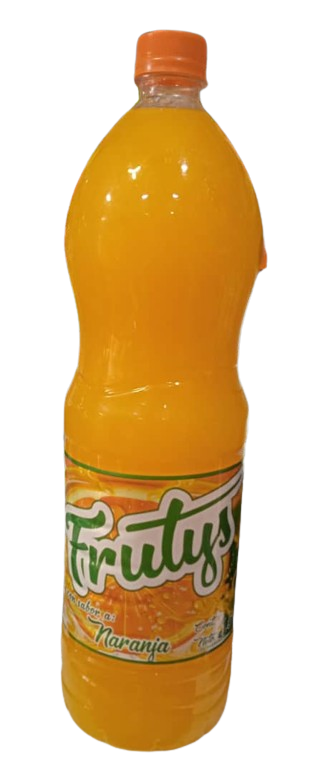 JUGO DE 1.5 LITROS MARCA FRUTYS CON SABOR A NARANJA