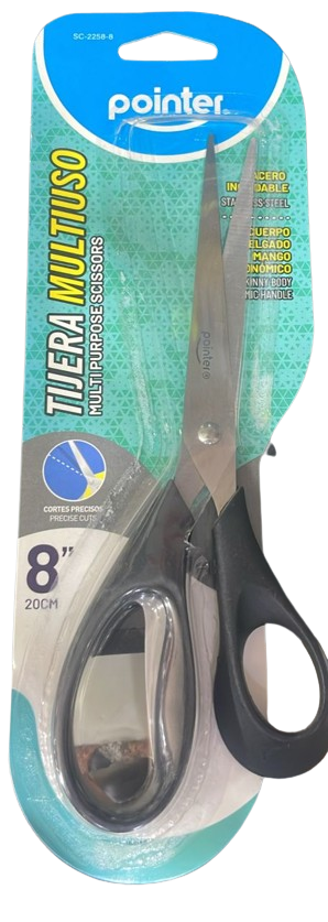 TIJERAS MULTIUSO POINTER 20 CM 8"