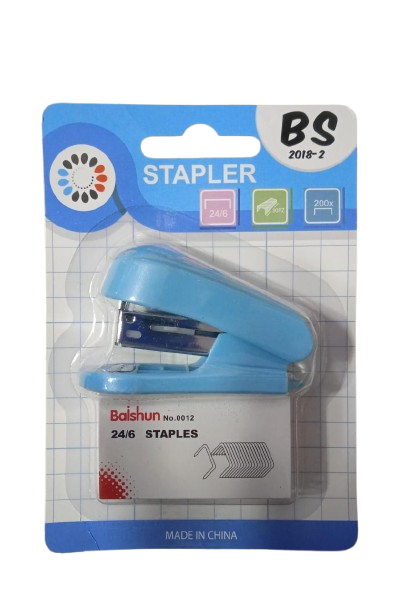 KIT DE GRAPADORA CON GRAPAS 24/6 MARCA STAPLER