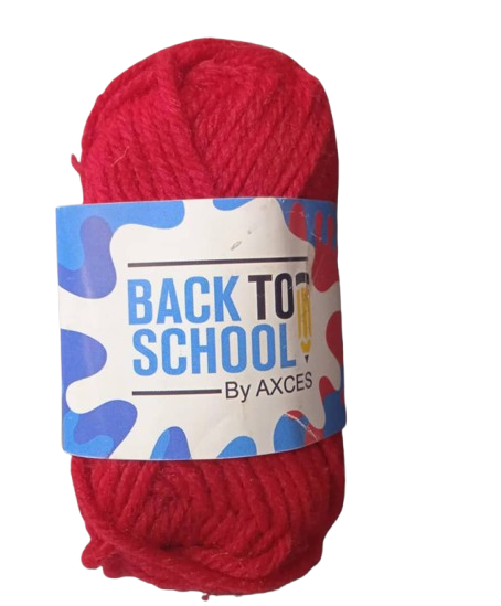 ESTAMBRE MARCA AXCES DE COLOR ROJO 12GR
