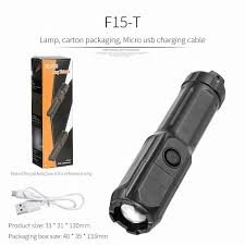LINTERNA RECAGABLE F15-T