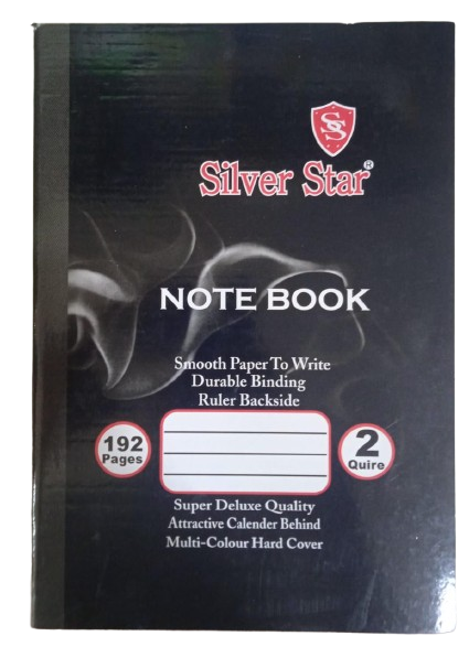 LIBRETA SILVER STAR  192 PAG