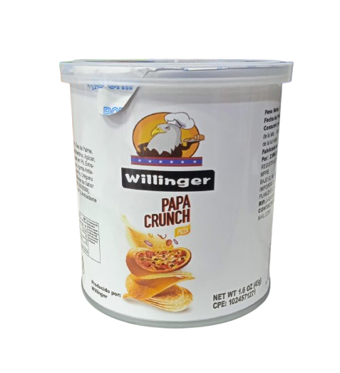 PAPA CRUNCH PIZZA MARCA WILLINGER 45G