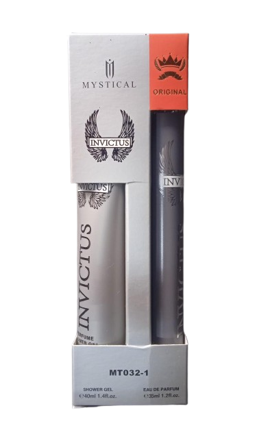 SET DE PERFUME INVICTUS MISTICAL 40 ML C/U