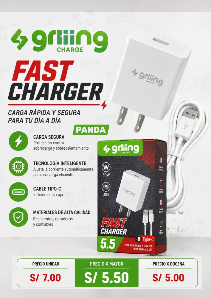 CARGADOR GRIING VEX 5.5