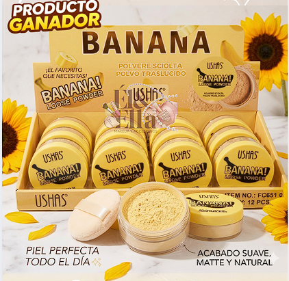 Polvo suelto BANANA Ushas