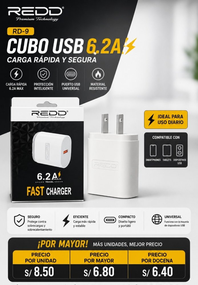 RD-9 CUBO REDD USB 6.2 RD-9