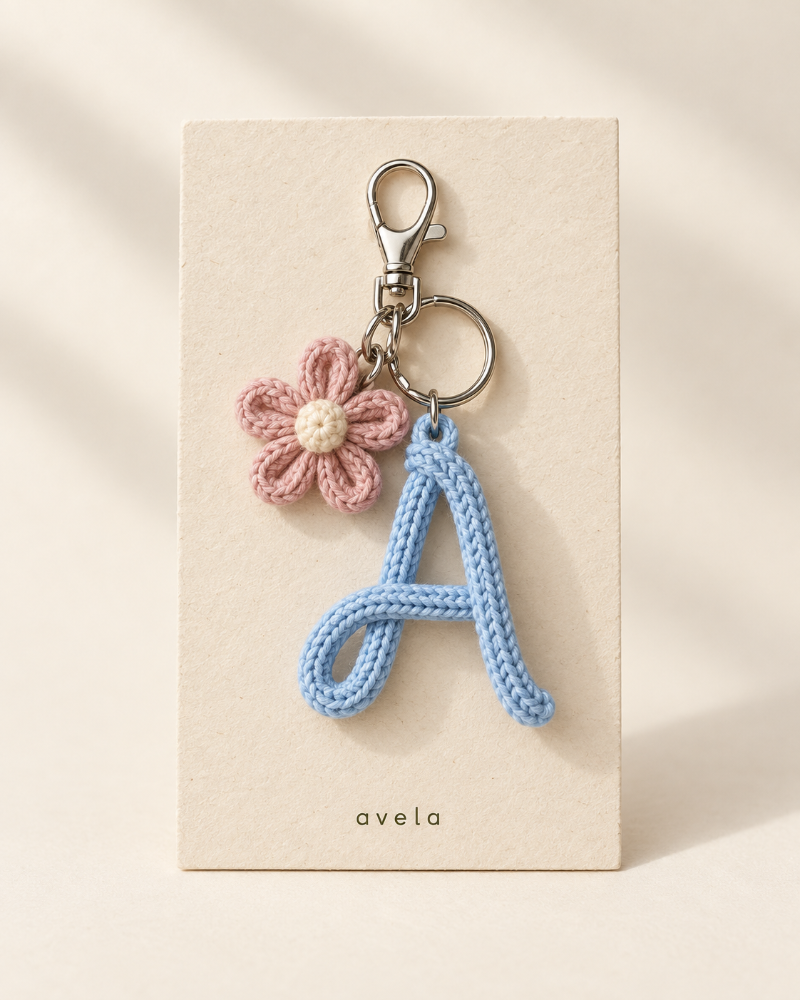 Letter Keychain - Inicial
