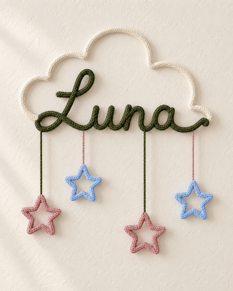 Knitted Wire - Cloud Dreams