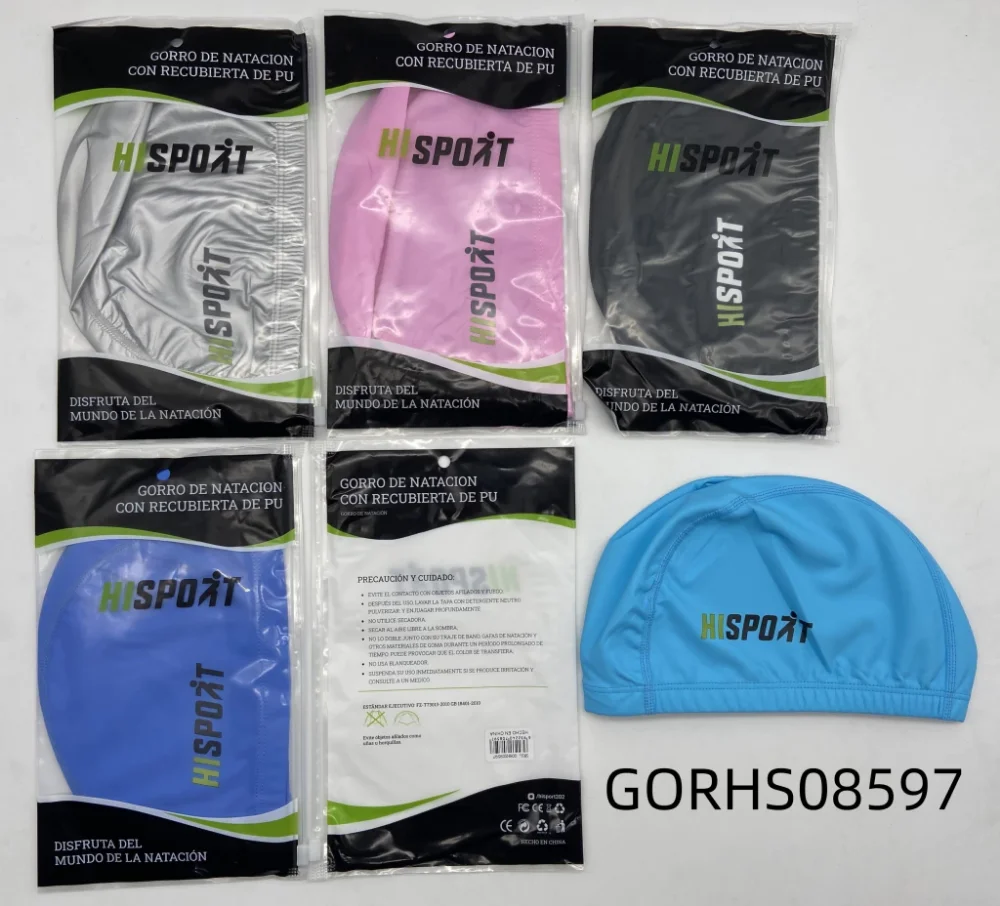 GORRO NATACION PU ADULTO 08597