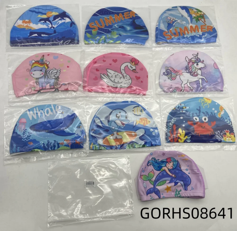 gorra natacion poliester niños 8641