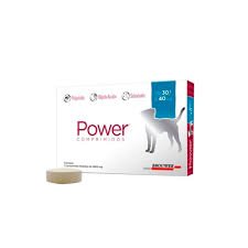 Power comprimidos pulgas de 30 a 40KG
