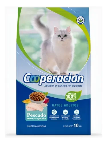 Cooperacion Gato de 10KG (pescado)
