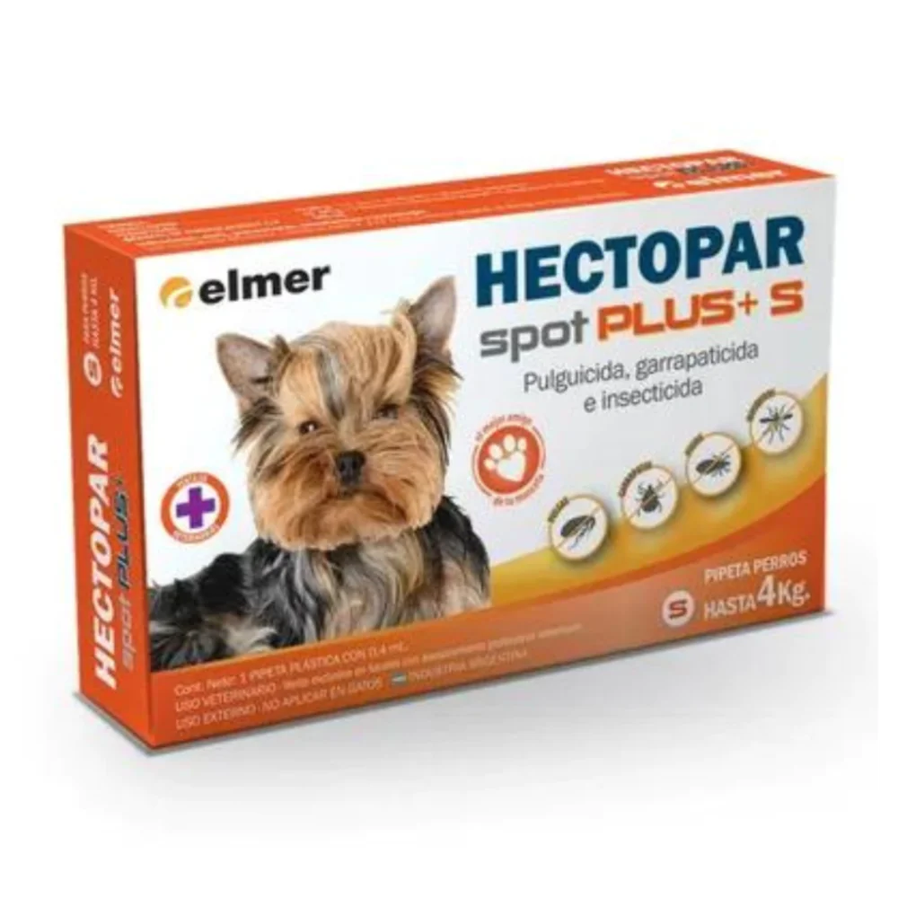 Hectopar perros hasta 4KG