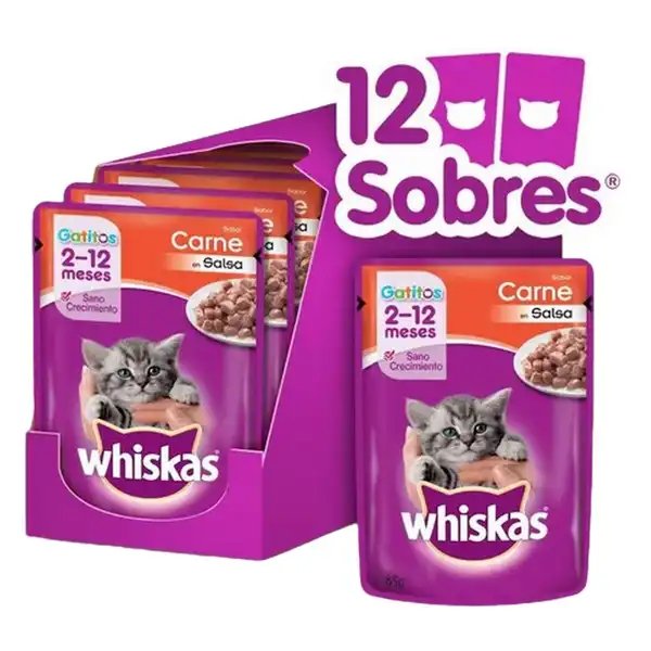 Pouch Whiskas adult x12