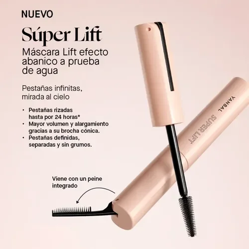 Mascara Super lift efecto abanico