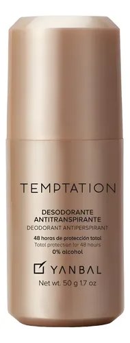 Temptation Desodorante Roll on Dorado