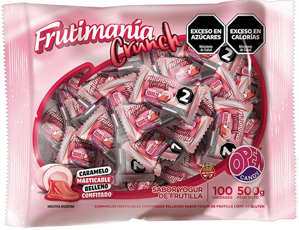 FRUTIMANIA CRUNCH YOGUR DE FRUTILLA 100u 500g