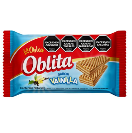 OBLEA OBLITA VAINILLA 50GR UNID