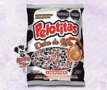 PELOTITAS LHERITIER DULCE DE LECHE 50U