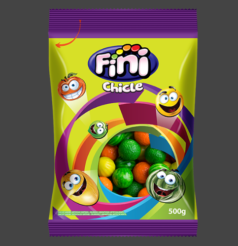 CHICLE FINI FRUTAS BOLSA 450g 103u