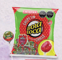 BOLA LOCA FRUTILLA C CHIC TF 24U 16GR