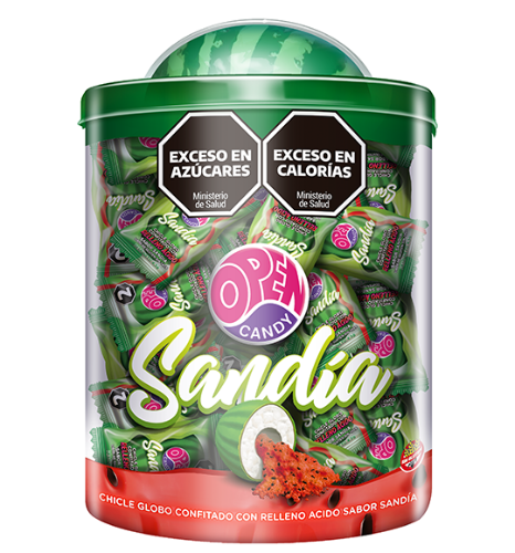 CHICLE SANDIA POTE 120u