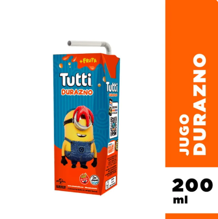 JUGO TUTTI DURAZNO 200CC