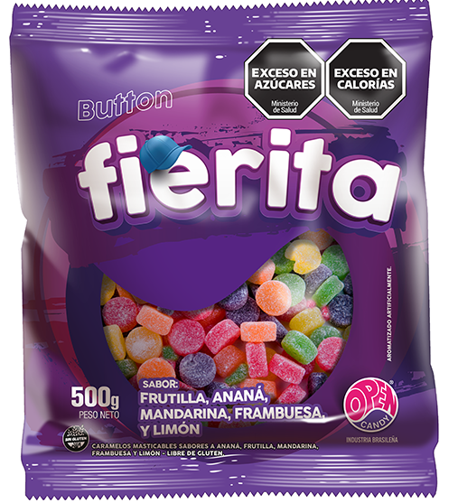 GOMA FIERITA BUTTON 500g