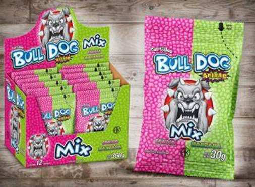 BULL DOG SANDIA MANZANA 12U 30GR