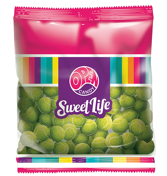 CHICLE OPEN CANDY TENNIS GRANEL 500g