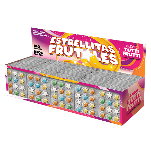 ESTRELLITAS FRUTALES 100u
