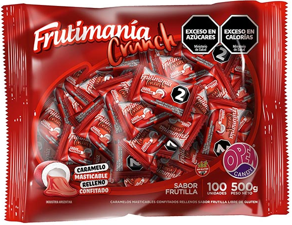 FRUTIMANIA CRUNCH FRUTILLA 100u 500g