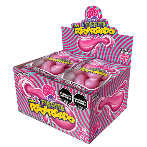 CHICLE FIERITA RECARGADO TUTTI FRUTI 50u