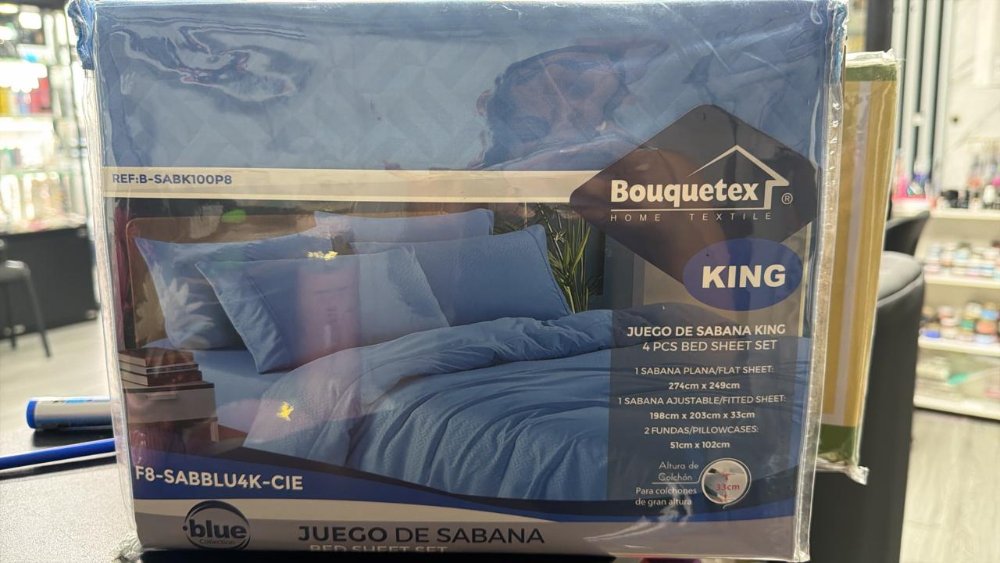 Sabana King Unicolor Bouquetex