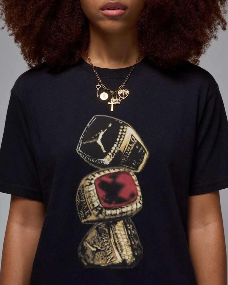 CAMISETA JORDAN ANILLO DAMA